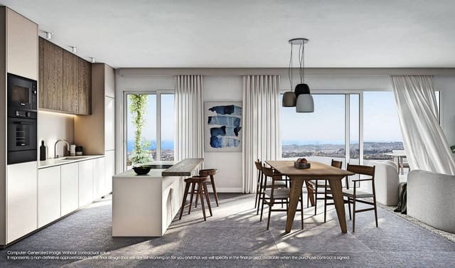 Apartamento de 3 habitaciones en Mijas en venta con piscina garaje - 610.000 € (Ref: 8682034)