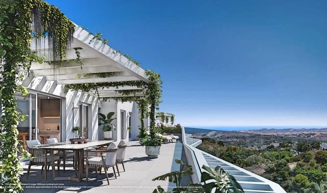 Apartamento de 3 habitaciones en Mijas en venta con piscina garaje - 610.000 € (Ref: 8682034)