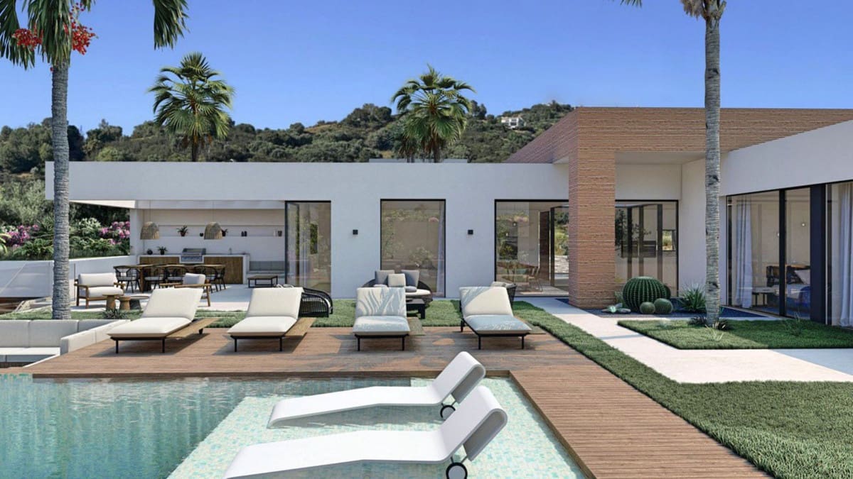 4 sypialnia Willa na sprzedaż w Marbella z basenem garażem - 4 500 000 € (Ref: 8699162)