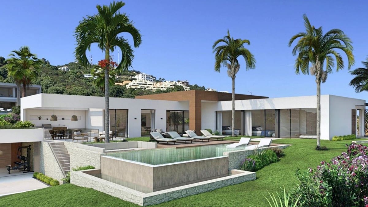 4 sypialnia Willa na sprzedaż w Marbella z basenem garażem - 4 500 000 € (Ref: 8699162)