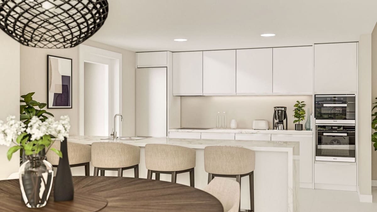 Apartamento de 2 habitaciones en La Cala de Mijas en venta con piscina garaje - 395.000 € (Ref: 9057147)