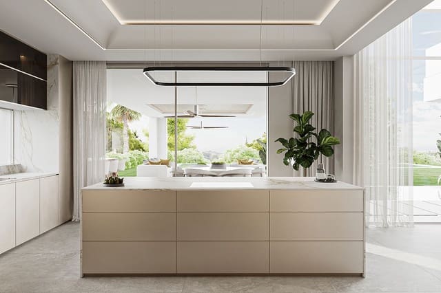 Chalet de 7 habitaciones en Golden Mile, Marbella en venta con piscina garaje - 7.300.000 € (Ref: 6603410)