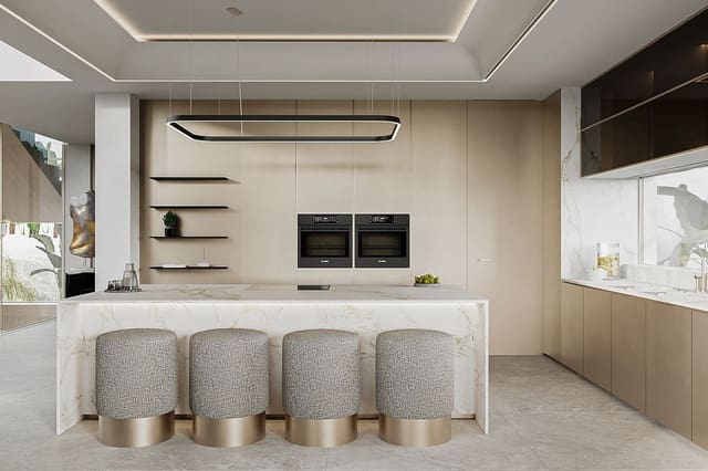 Chalet de 7 habitaciones en Golden Mile, Marbella en venta con piscina garaje - 7.300.000 € (Ref: 6603410)