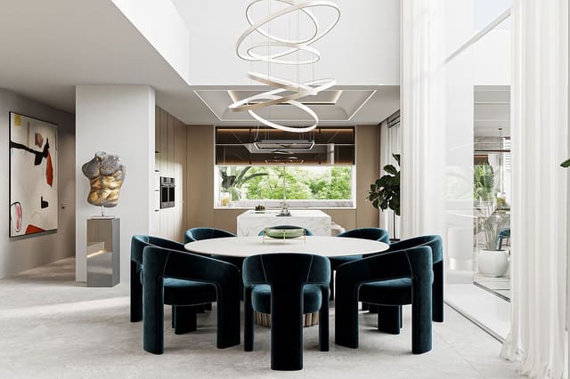 Chalet de 7 habitaciones en Golden Mile, Marbella en venta con piscina garaje - 7.300.000 € (Ref: 6603410)