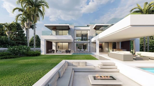 Chalet de 7 habitaciones en Golden Mile, Marbella en venta con piscina garaje - 7.600.000 € (Ref: 8973413)