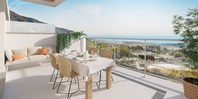 2 soveværelse Penthouse til salg i Benalmádena pueblo, Benalmádena med swimmingpool garage - € 498.000 (Ref: 9494751)