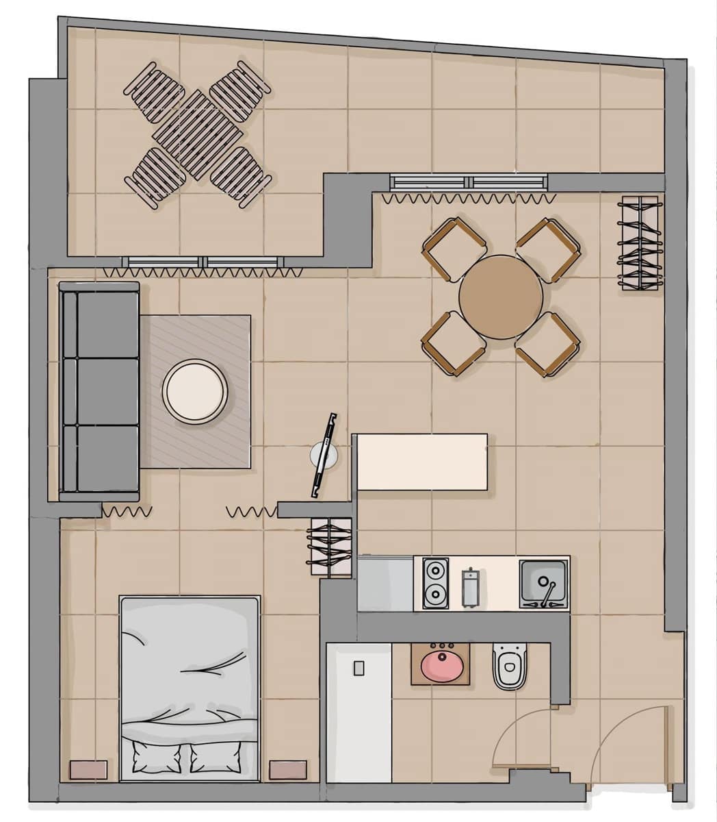 1 sovrum Lägenhet till salu i Marbella - 420 000 € (Ref: 9494799)