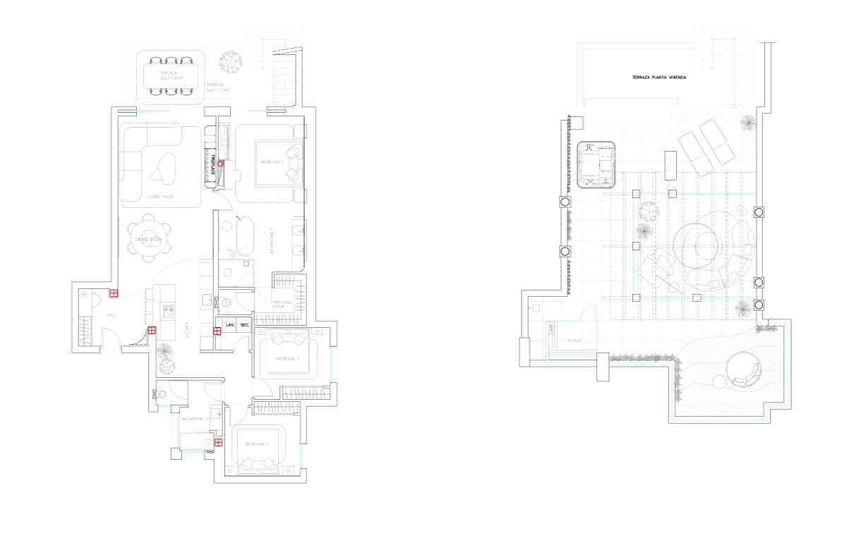 3 sovrum Takvåning till salu i Estepona med pool garage - 2 695 000 € (Ref: 9494800)