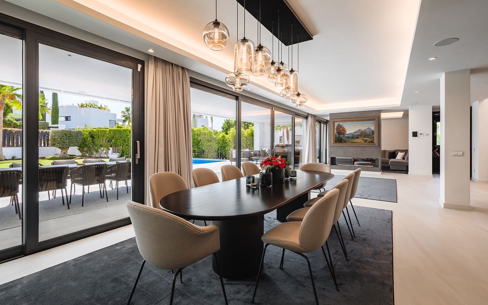 7 sypialnia Willa na sprzedaż w Marbella z basenem garażem - 4 200 000 € (Ref: 9494809)