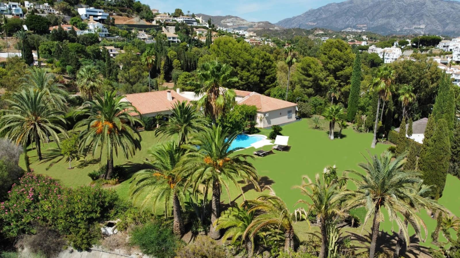 4 Zimmer Villa zu verkaufen in Benahavis mit Pool Garage - 3.900.000 € (Ref: 9494825)