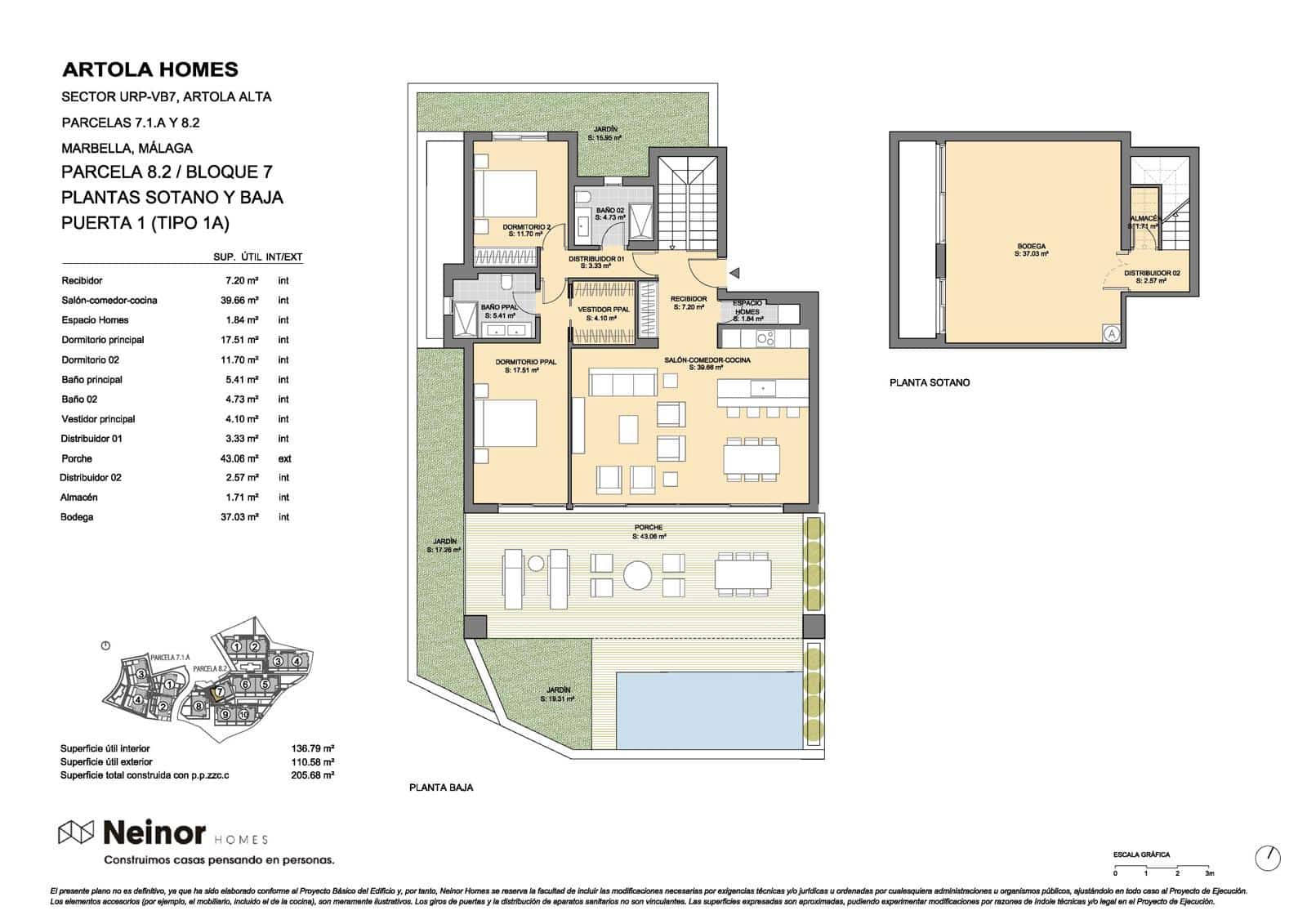 3 camera da letto Appartamento in vendita in Marbella con piscina garage - 1.075.000 € (Rif: 9494836)