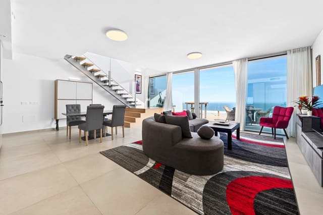 3 soveværelse Penthouse til salg i Benalmadena Costa, Benalmádena med swimmingpool garage - € 1.095.000 (Ref: 9494841)