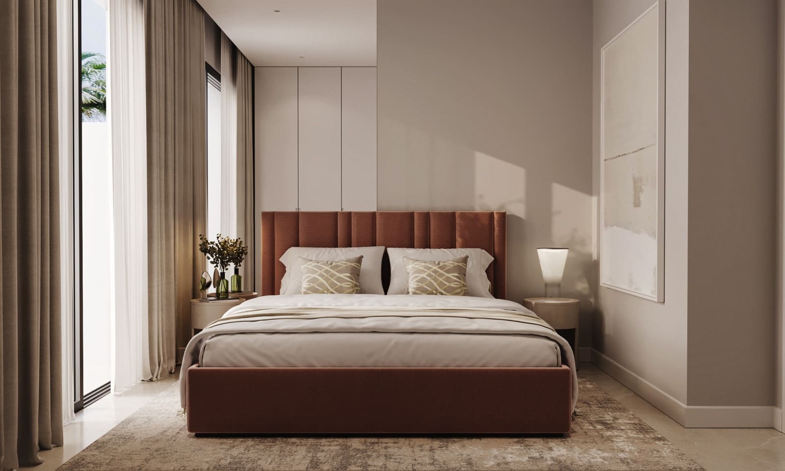 3 camera da letto Appartamento in vendita in New Golden Mile con piscina garage - 1.420.000 € (Rif: 9590845)