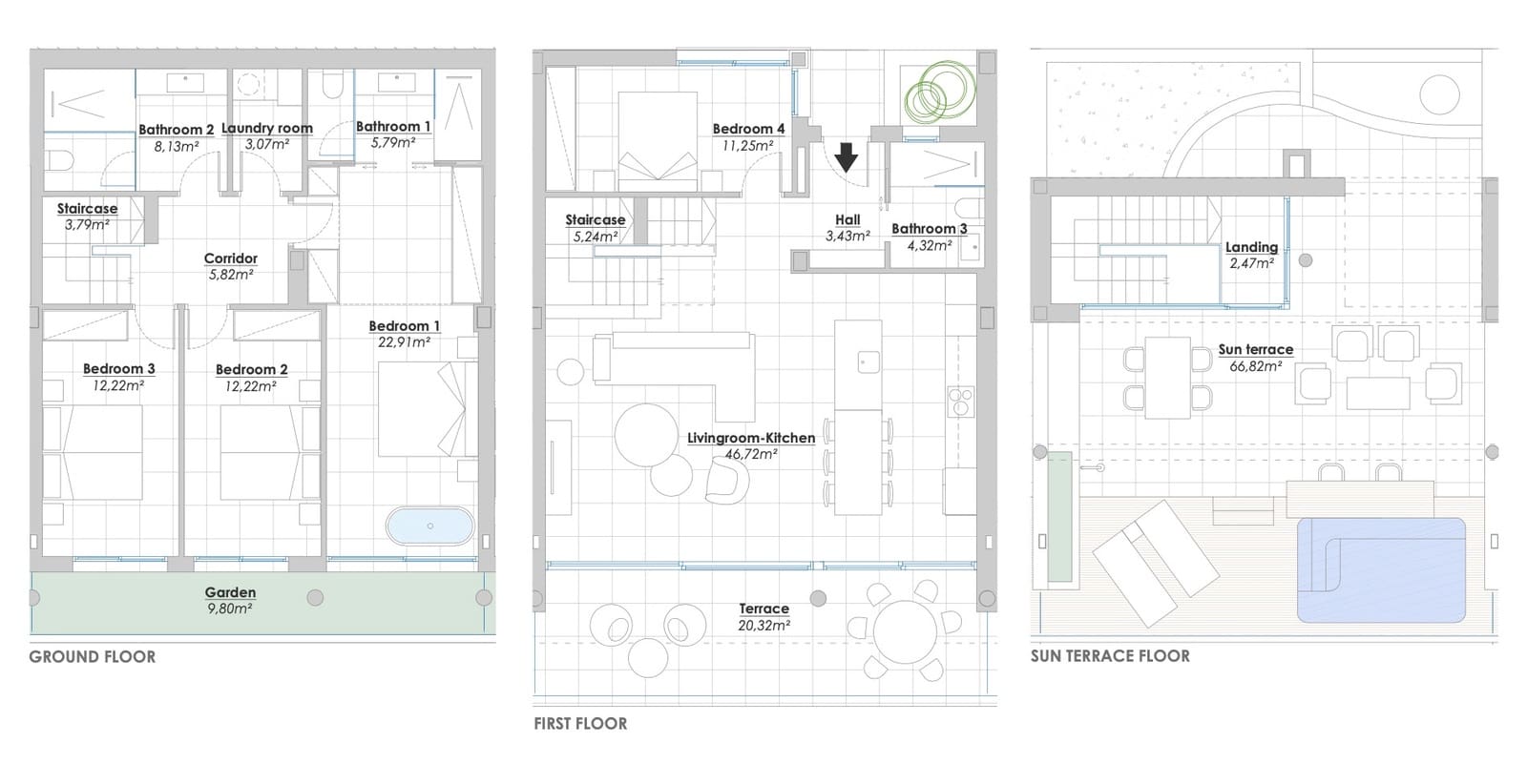4 soverom Hus til salgs i Fuengirola med svømmebasseng garasje - € 1 300 000 (Ref: 9619079)