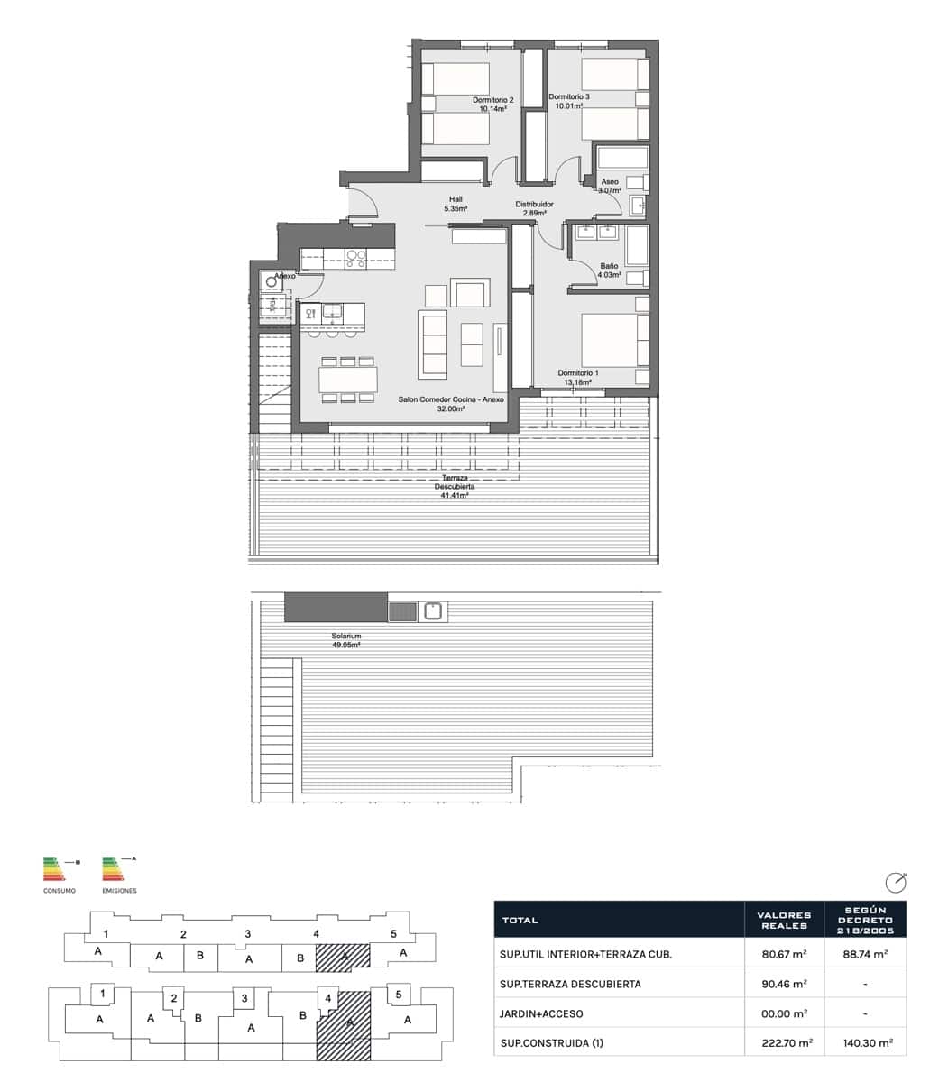3 soverom Penthouse til salgs i Torremolinos med svømmebasseng garasje - € 1 100 000 (Ref: 9634078)