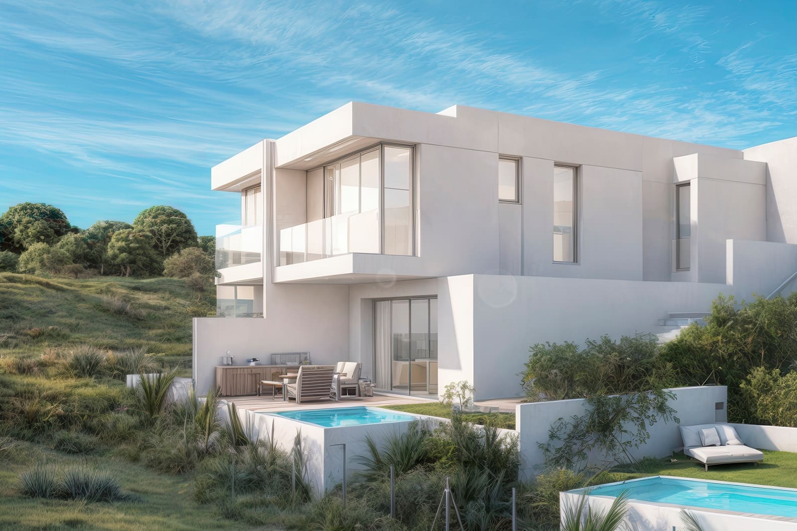 4 soveværelse Semi-Rækkehus til salg i Lagos med swimmingpool garage - € 469.000 (Ref: 9694895)