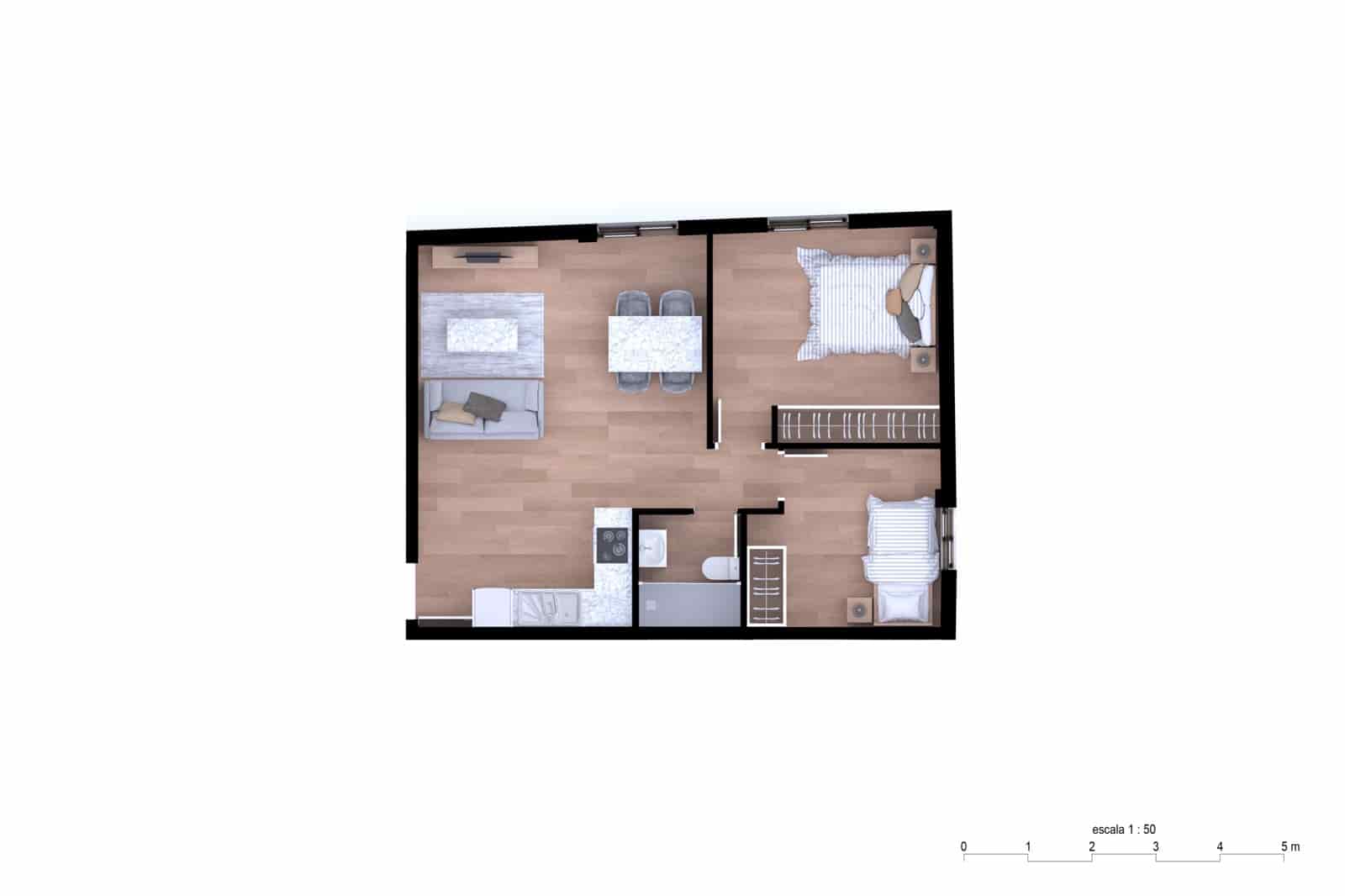 2 soveværelse Lejlighed til salg i Malaga by - € 296.100 (Ref: 9755559)