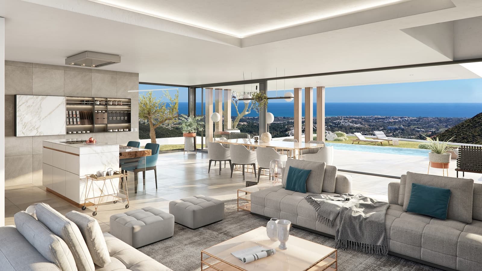 4 makuuhuone Huvila myytävänä paikassa Benahavis mukana uima-altaan 
autotalli - 3 750 000 € (Ref: 9770565)