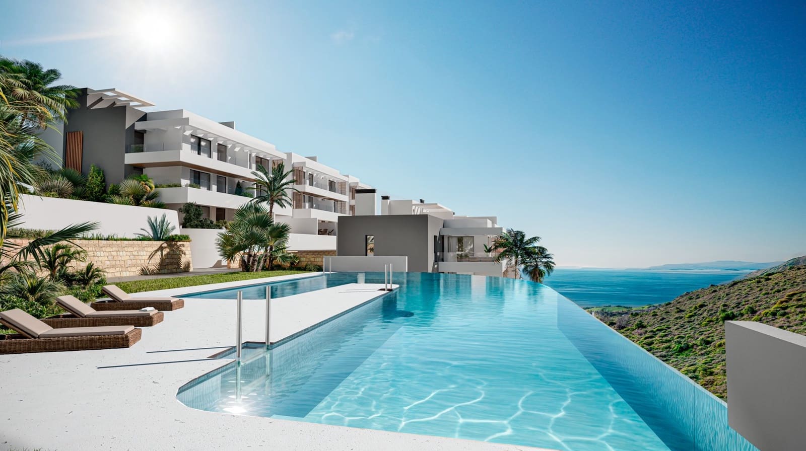 3 quarto Penthouse para venda em Manilva com piscina garagem - 575 000 € (Ref: 9783188)