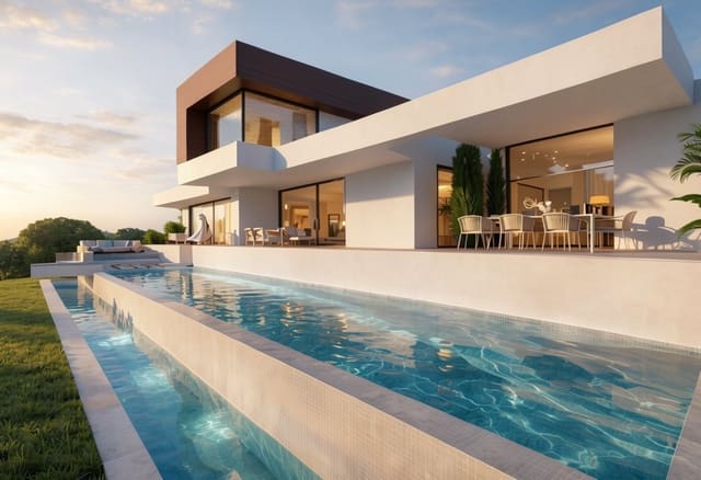 4 soverom Villa til salgs i Benahavís med svømmebasseng garasje - € 5 195 000 (Ref: 9794475)