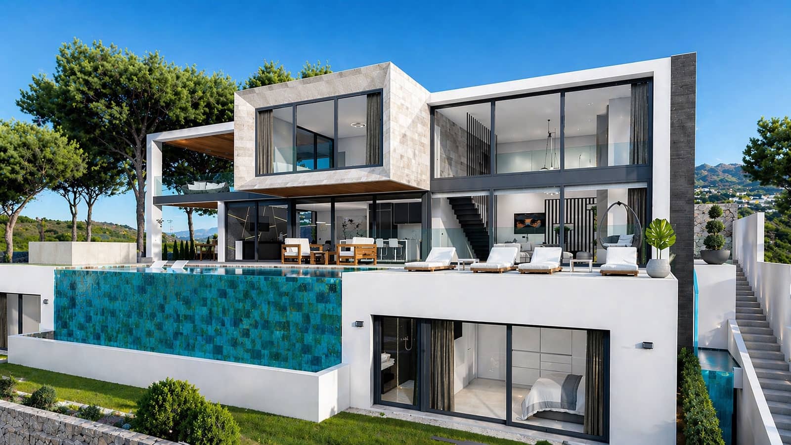 4 sovrum Villa till salu i Sotogrande med pool garage - 5 250 000 € (Ref: 9808018)