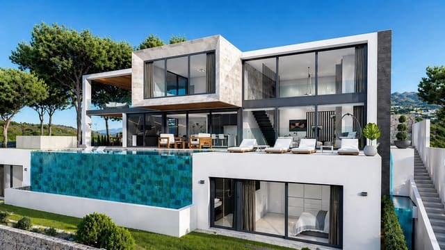 Chalet de 4 habitaciones en Sotogrande, San Roque en venta con piscina garaje - 5.250.000 € (Ref: 9808018)