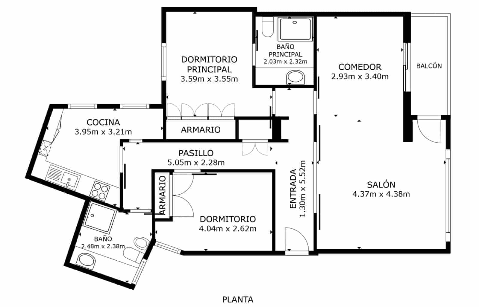 2 slaapkamer Appartement te koop in Malaga stad - € 720.000 (Ref: 9849264)