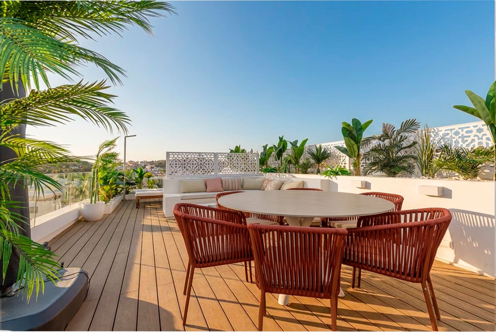 4 soverom Penthouse til salgs i Malaga by med svømmebasseng garasje - € 1 095 000 (Ref: 9851300)