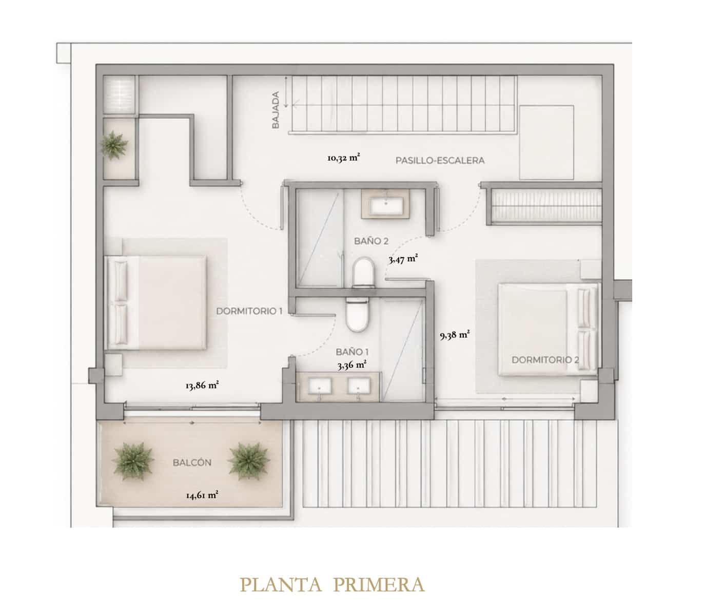 2 makuuhuone Huvila myytävänä paikassa Fuengirola mukana 
autotalli - 850 000 € (Ref: 9861754)