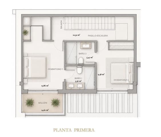 2 makuuhuone Huvila myytävänä paikassa Torreblanca, Fuengirola mukana 
autotalli - 850 000 € (Ref: 9861754)