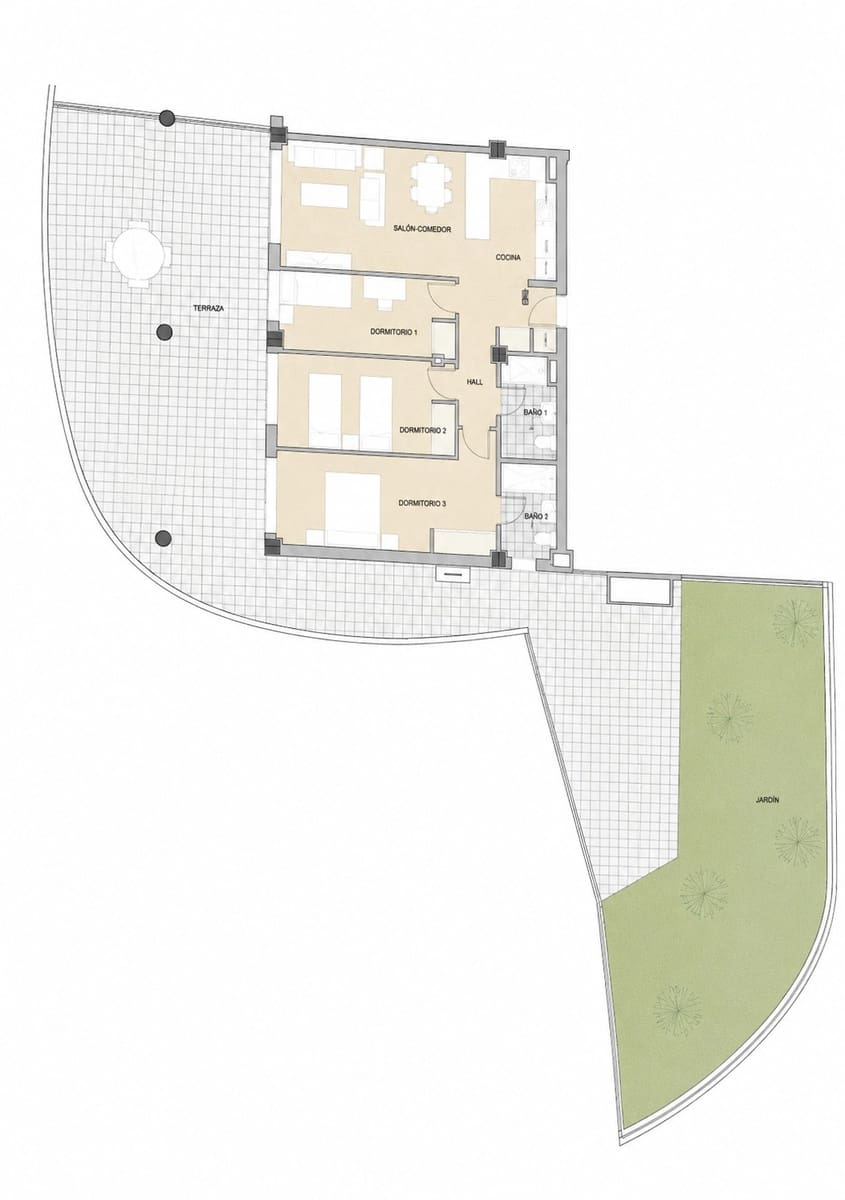 3 soverom Leilighet til salgs i Arroyo de la Miel med svømmebasseng garasje - € 524 000 (Ref: 9915491)