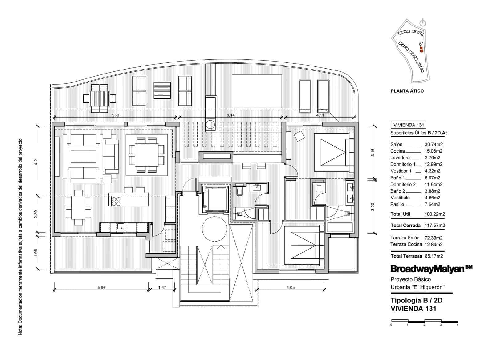 2 soveværelse Penthouse til salg i Fuengirola med swimmingpool garage - € 849.000 (Ref: 7200056)