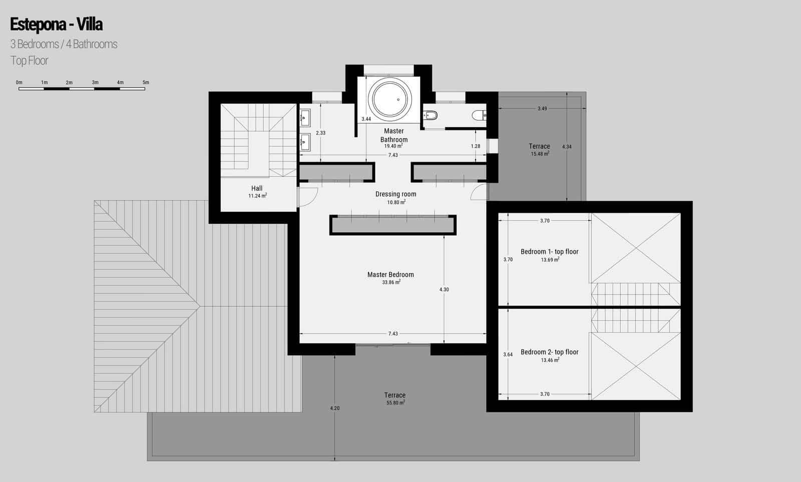 3 soveværelse Villa til salg i La Atalaya med swimmingpool garage - € 1.500.000 (Ref: 7512594)
