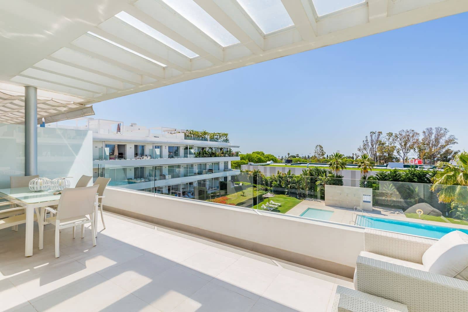 3 soverom Penthouse til salgs i Bel-Air med svømmebasseng garasje - € 645 000 (Ref: 7631780)