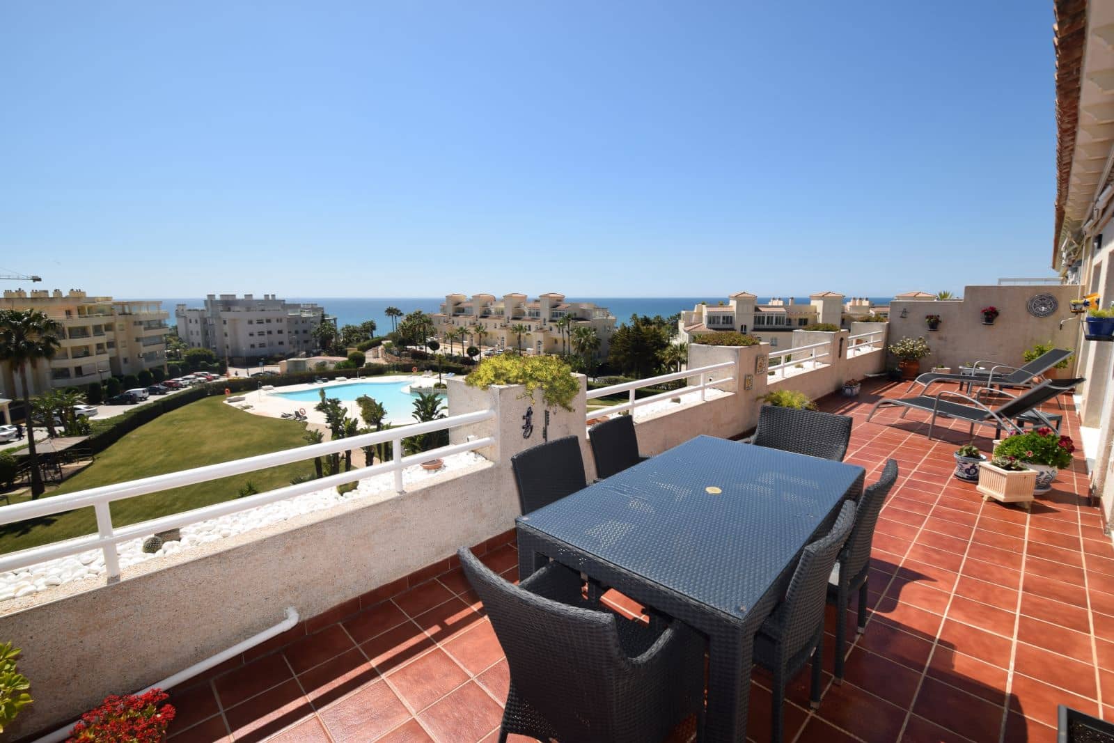 3 quarto Penthouse para venda em Mijas Costa com piscina garagem - 445 000 € (Ref: 7635637)