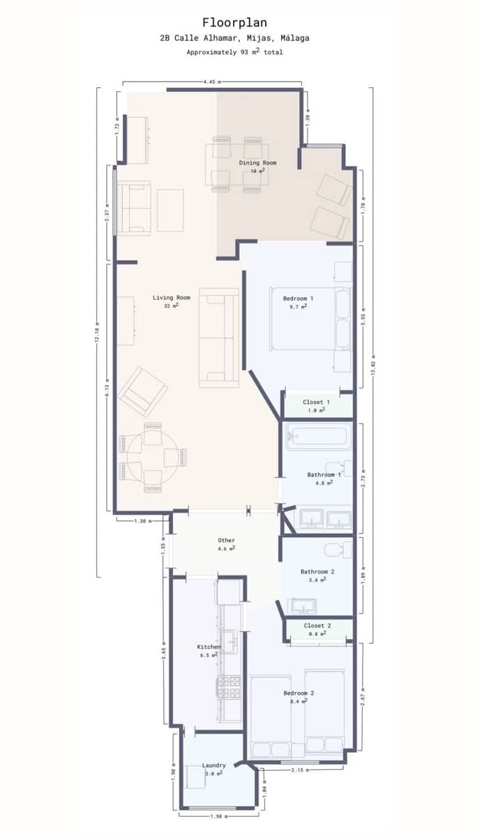 2 sovrum Strandlägenhet till salu i Calahonda med pool garage - 535 000 € (Ref: 8776884)