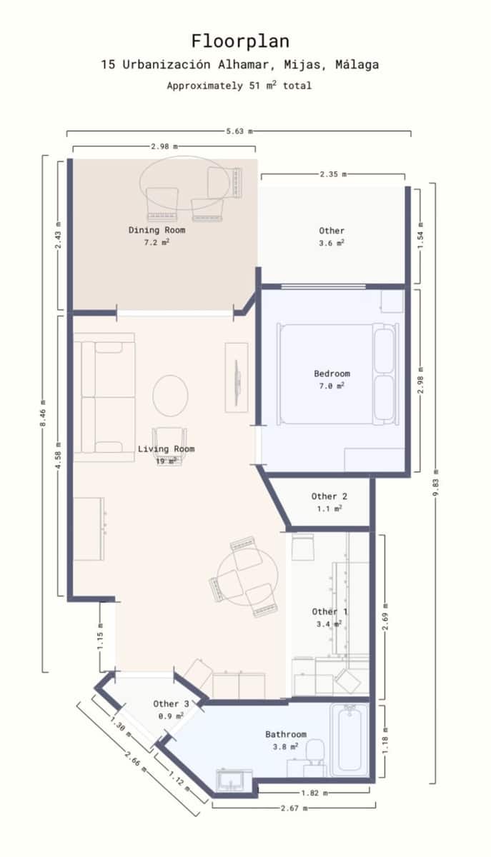 2 quarto Apartamento para venda em Calahonda com garagem - 290 000 € (Ref: 9571910)