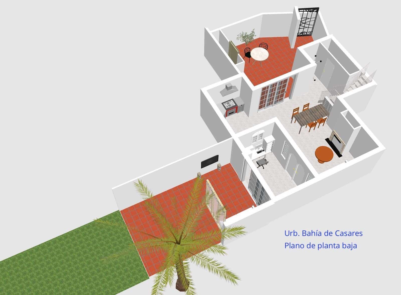 2 makuuhuone Omakotitalo myytävänä paikassa Casares mukana uima-altaan 
autotalli - 418 000 € (Ref: 9628351)
