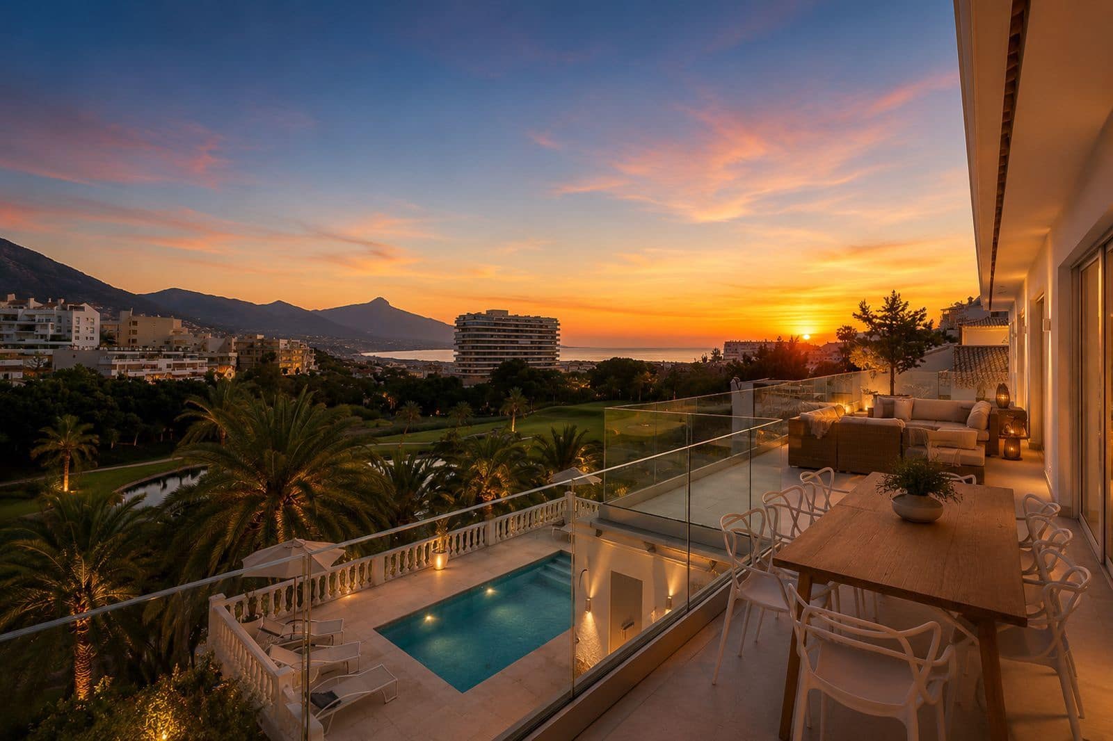 5 soveværelse Villa til salg i Torrequebrada med swimmingpool garage - € 1.830.000 (Ref: 9850028)