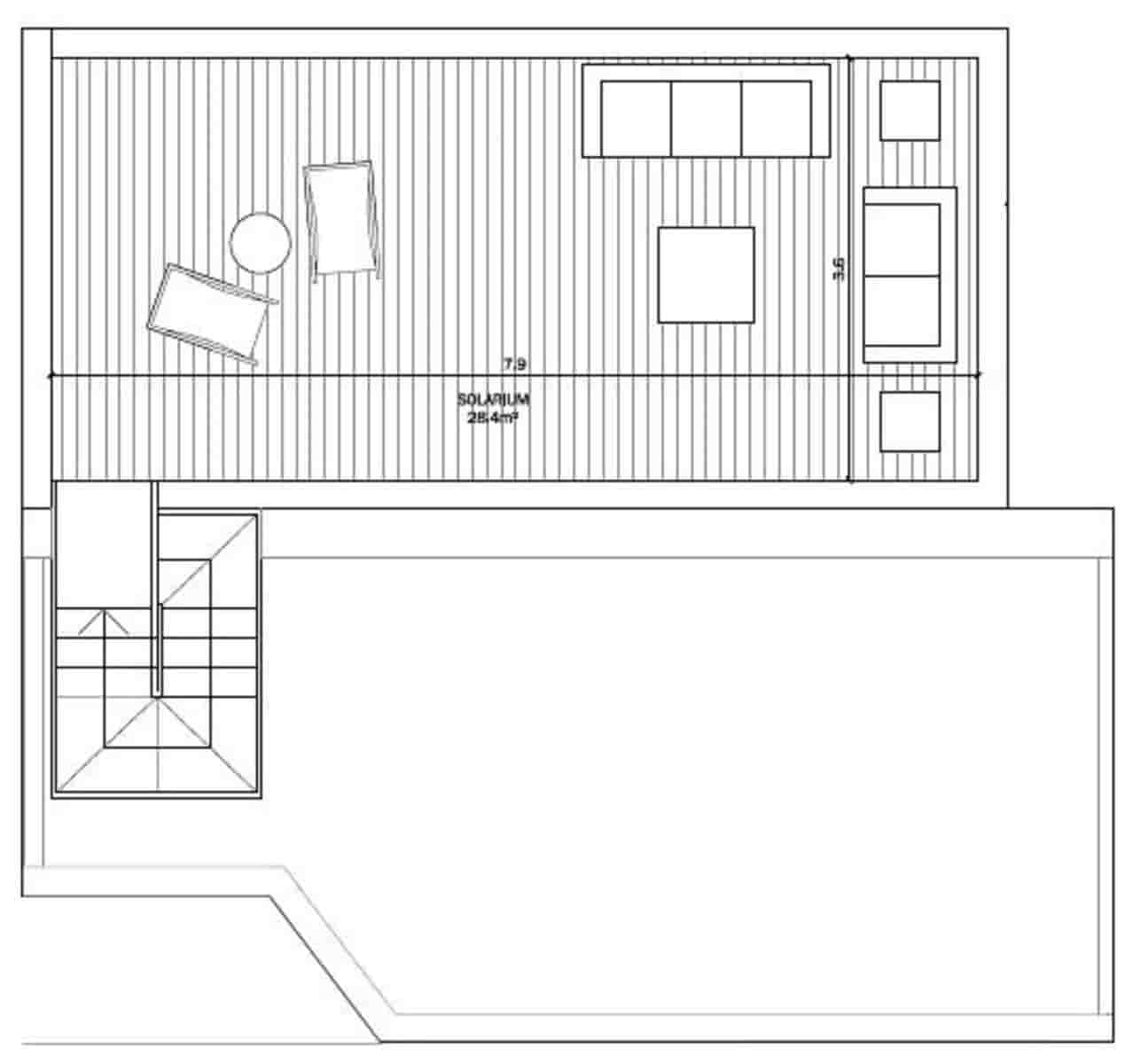 3 chambre Penthouse à vendre à Cancelada avec piscine garage - 520 000 € (Ref: 9850036)