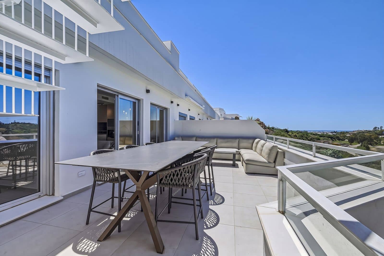 3 chambre Penthouse à vendre à Cancelada avec piscine garage - 520 000 € (Ref: 9850036)