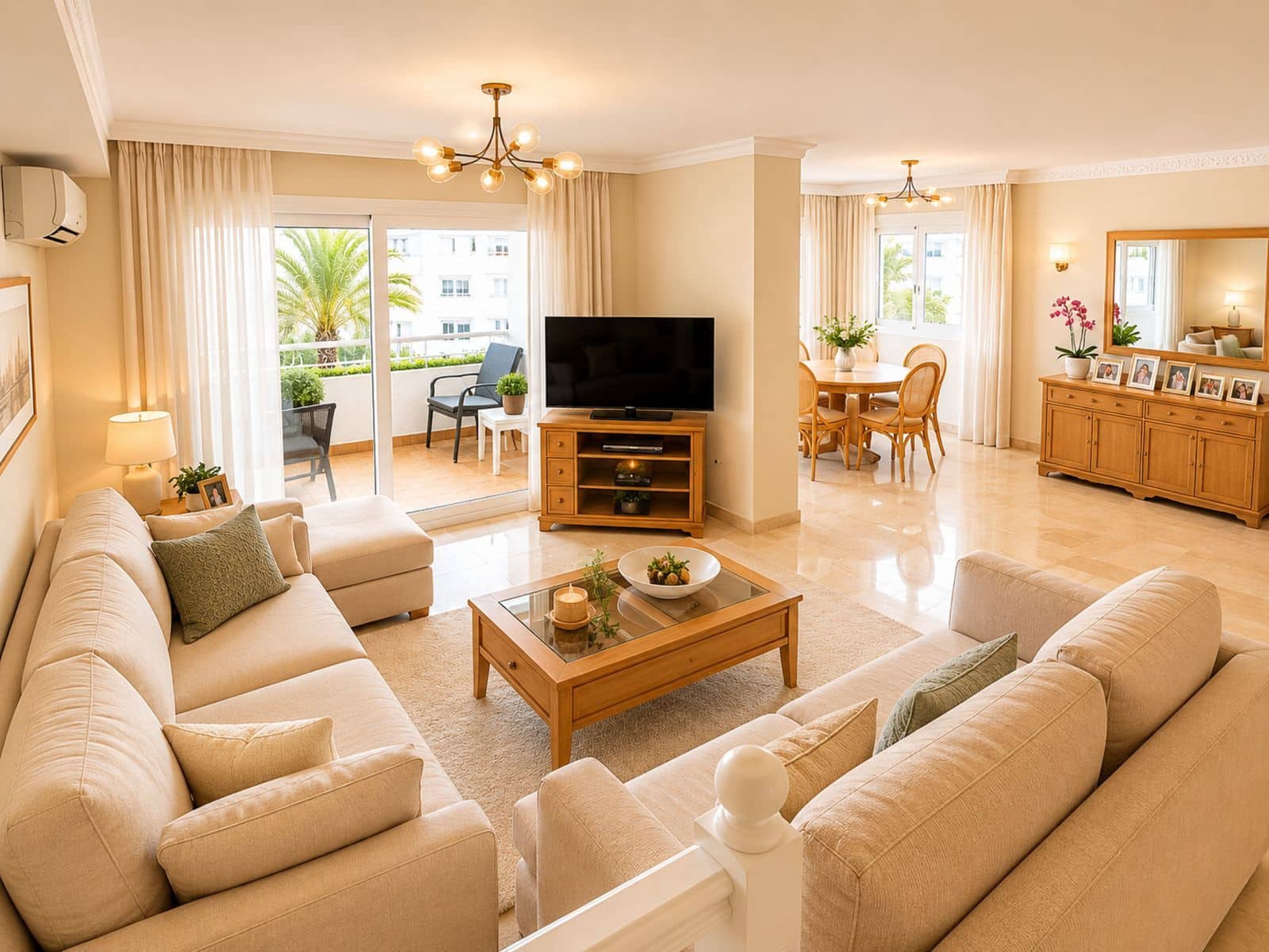 3 Zimmer Strandapartment zu verkaufen in Marbesa mit Pool Garage - 795.000 € (Ref: 9932332)