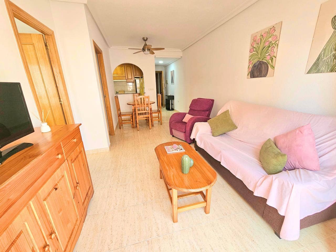 2 makuuhuone Asunto vuokrattavana paikassa Guardamar del Segura mukana 
autotalli - 650 € (Ref: 9467802)