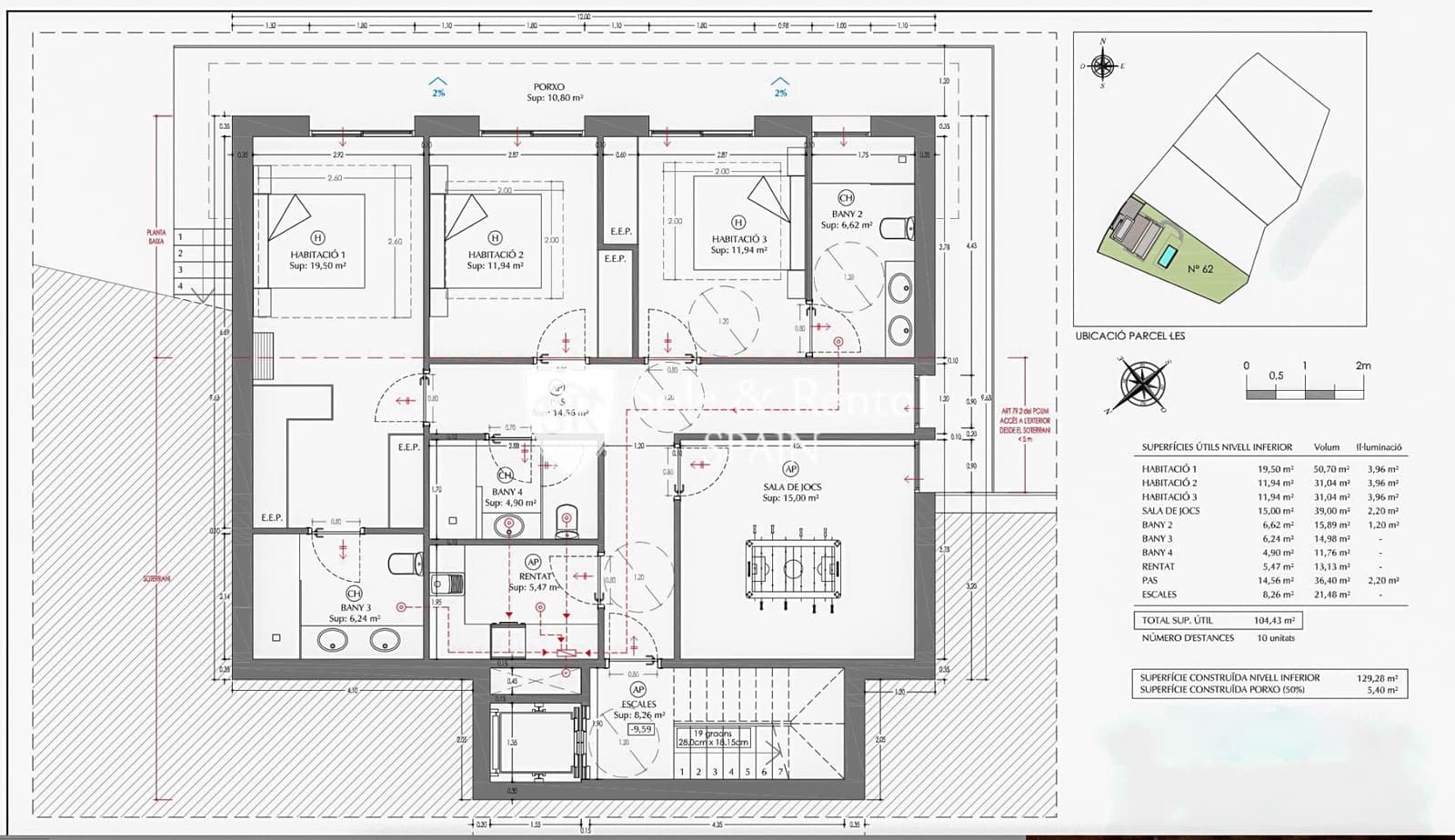 Grunde uden byggetilladelser til salg i Lloret de Mar - € 139.000 (Ref: 9100456)