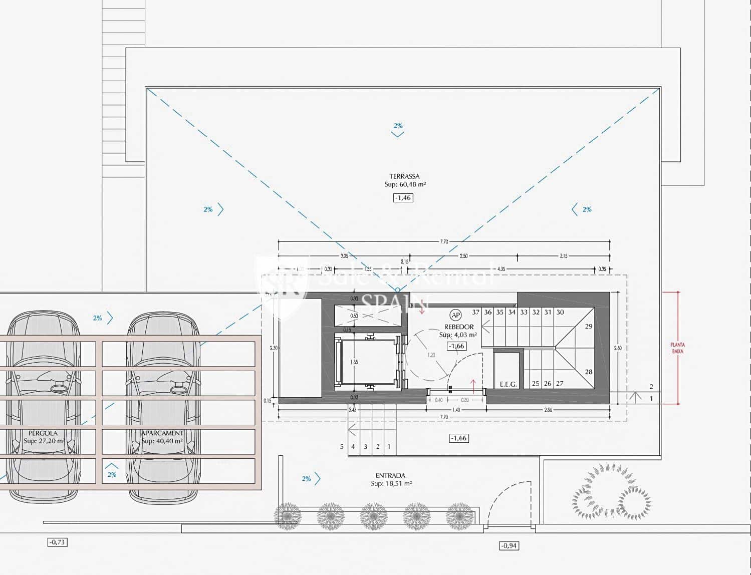 Grunde uden byggetilladelser til salg i Lloret de Mar - € 99.000 (Ref: 9100459)