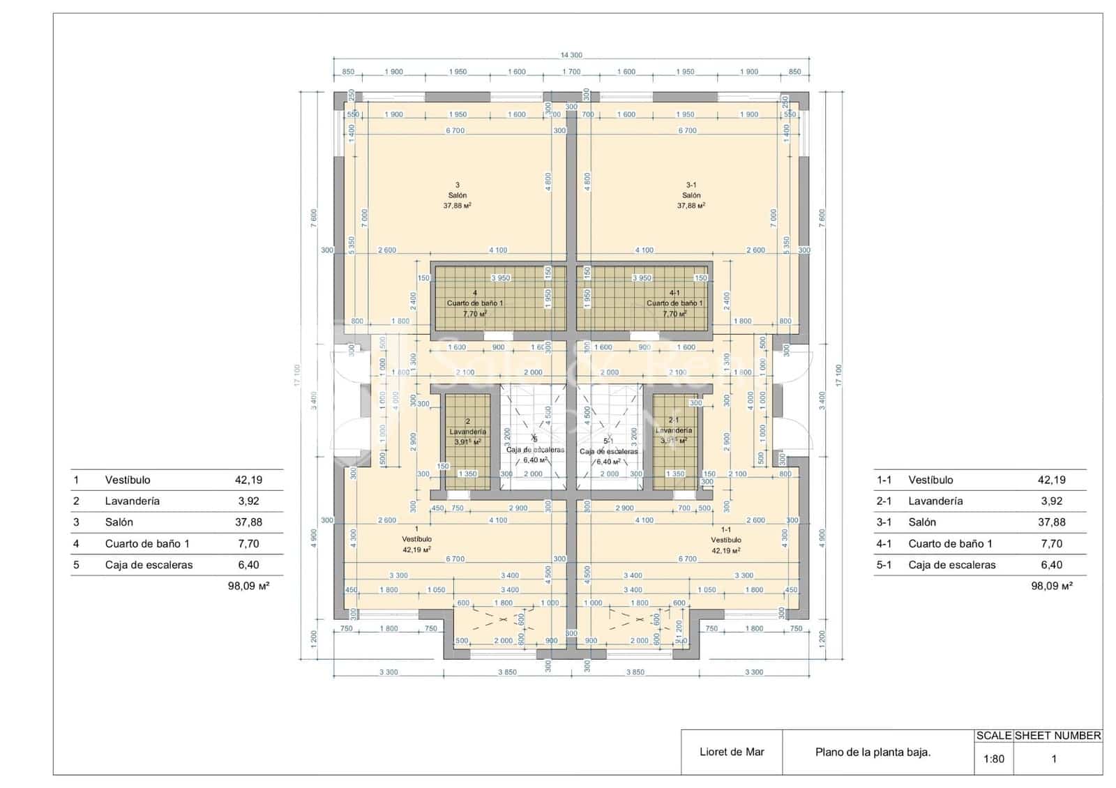3 quarto Moradia para venda em Lloret de Mar com piscina garagem - 840 000 € (Ref: 9803879)