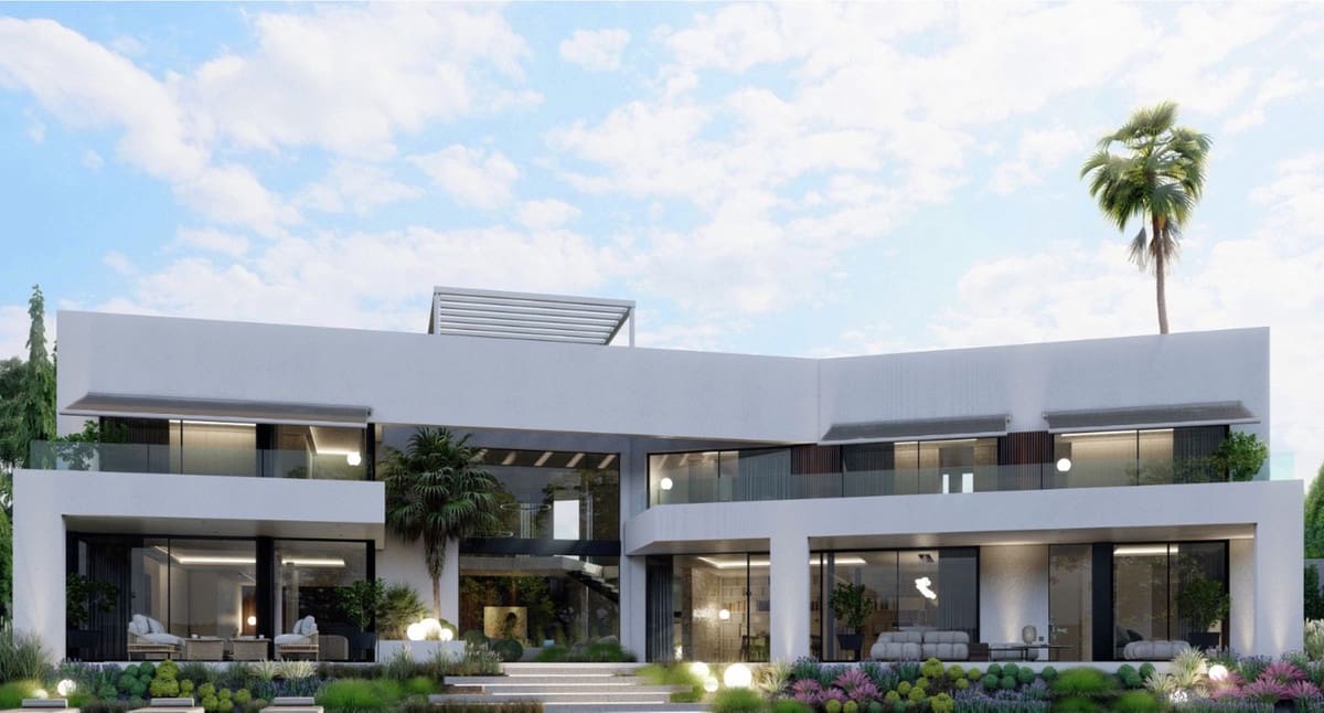 5 sypialnia Willa na sprzedaż w Marbella z basenem garażem - 12 500 000 € (Ref: 9629743)