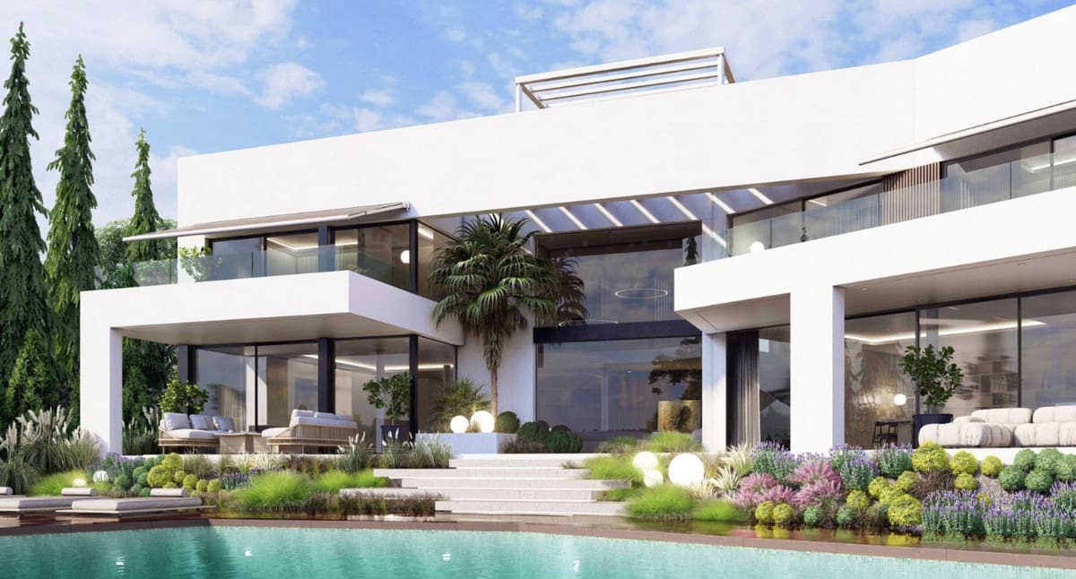 5 sypialnia Willa na sprzedaż w Marbella z basenem garażem - 12 500 000 € (Ref: 9629743)