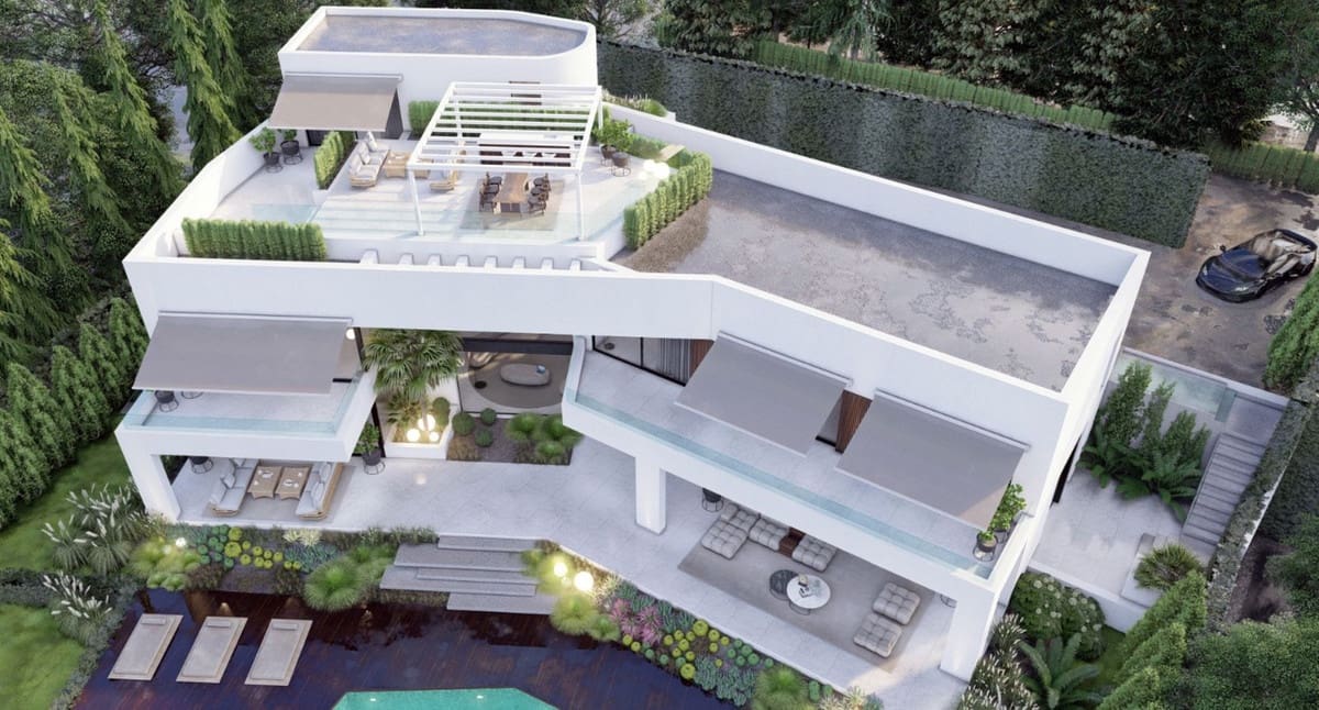 5 sypialnia Willa na sprzedaż w Marbella z basenem garażem - 12 500 000 € (Ref: 9629743)