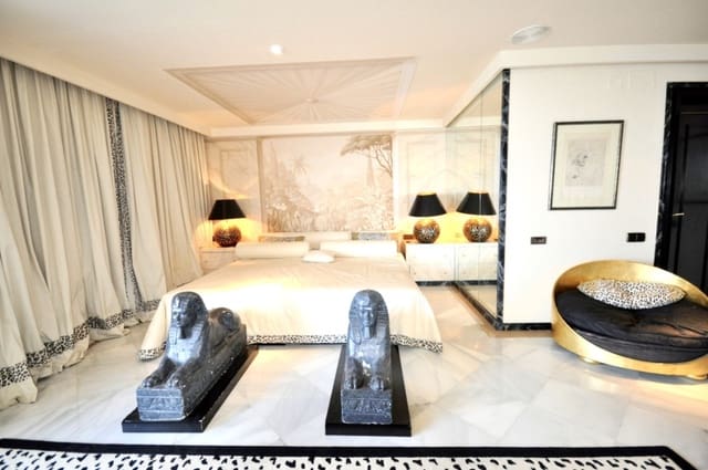 Appartement de 3 chambres de location de vacances à Golden Mile, Marbella avec piscine garage - 7 000 € (Ref: 9751507)